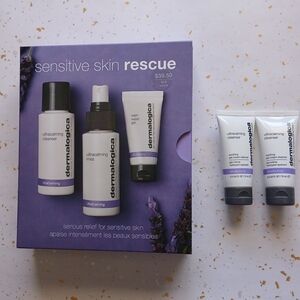 NIB Dermalogica UltraCalming Sensitive Skin Rescue Bundle 5 piece